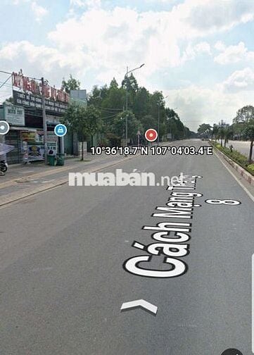 Bán đất siêu phẩm đg cách mạng tháng tám,p.Phú Mỹ,dt:315m2 giá 5.5ty