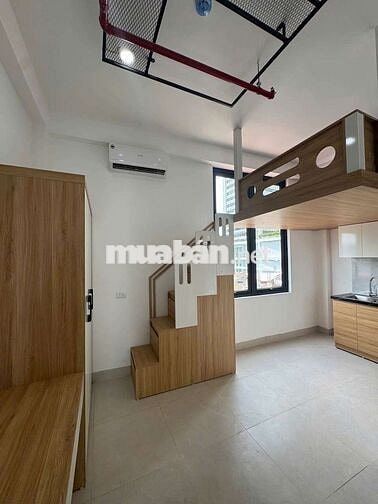 Đập hộp CCMN 25-30m2 Gác xép. Full đồ, máy giặt riêng tại Trường Chinh