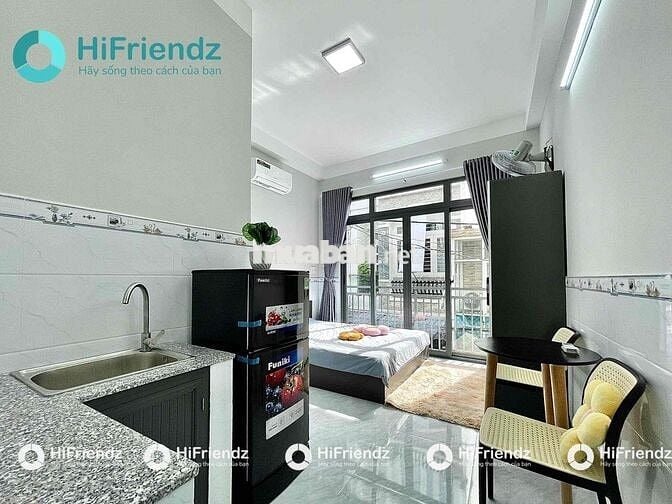 Khai Trương Studio- 30m2 - Ban công - Full Nội Thất - Lý Thương Kiệt.