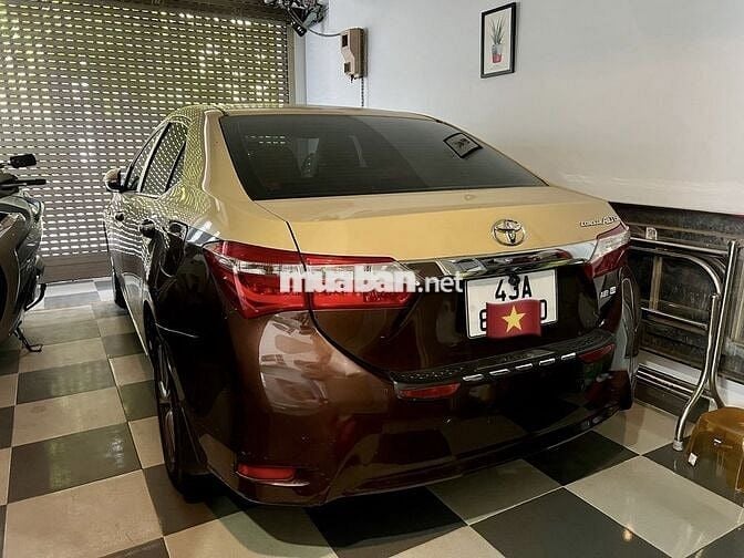 Toyota Corolla Altis 2015 1.8G AT nâu 7,7 vạn