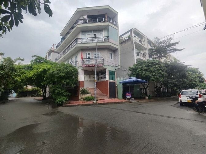 Góc,Đặng Thùy Trâm,Ngang 5m,Hầm,4Tầng,7PN,Gần Trường Học,Cty,Quán Ăn 