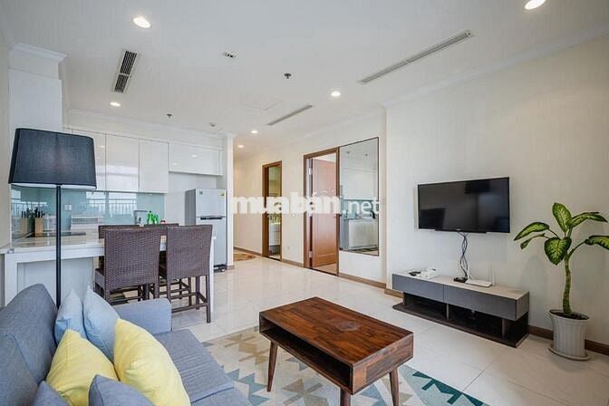 Căn hộ 2PN mặt tiền Nguyễn Hữu Cảnh. Diện tích 60m2 chỉ với 8,6 triệu