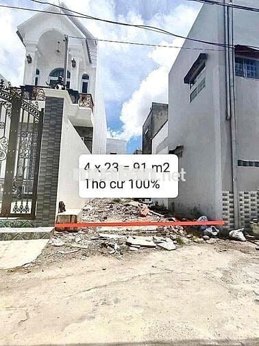 Nền Diện Tích Rộng Hẻm 7A9 Đường Nguyễn Văn Linh