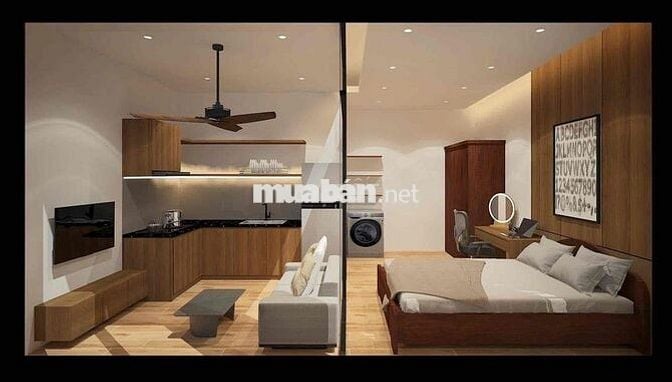 căn hộ studio 40m2 1PN tách bếp Cẩm Lệ Đà Nẵng