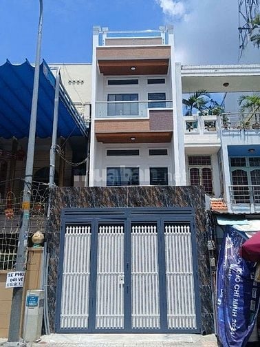 NHÀ BÁN ĐƯỜNG SỐ 25 QUẬN 6 (4,5X20) 4 TẦNG. GIÁ 16 TỶ