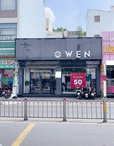 Cho thuê nhà mặt tiền Hòa Bình, P.Hiệp Tân, Q.TP giá 55tr