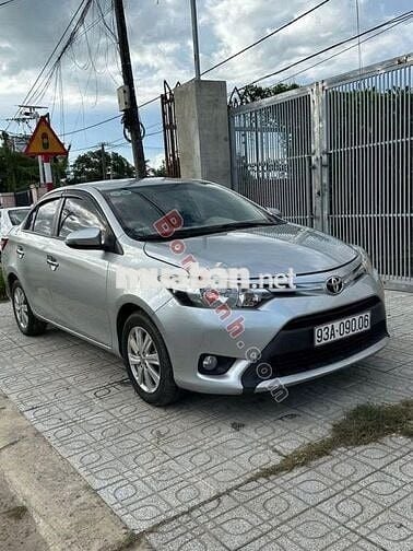 Toyota Vios 1.5E 2017 - 278 Triệu-Màu Bạc