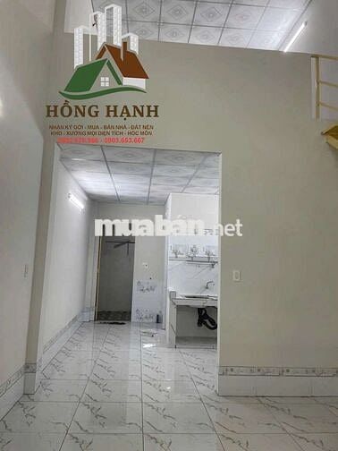 NHÀ CHO THUÊ 4x13 MỚI XÂY – SONG HÀNH- TRUNG CHÁNH, HM - GIÁ 5,5 TRIỆU