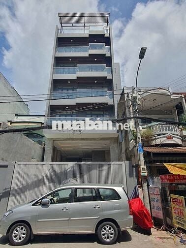 🏠Tòa Nhà Hẻm Nguyễn Thái Bình K300_ 6,5x23m_ Hầm 5 Tầng_Sàn Trống Suốt