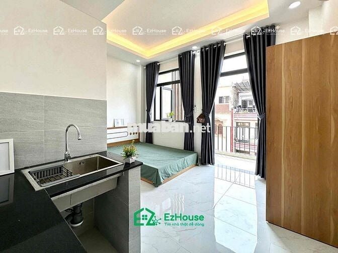 CĂN HỘ STUDIO BAN CÔNG FULL NỘI THẤT NẰM NGAY TRUNG TÂM TÂN PHÚ