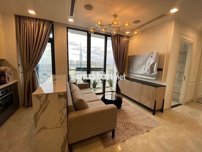 CHO THUÊ 2PN FULL NỘI THẤT CAO CẤP, VIEW BITEXCO - SÔNG SÀI GÒN