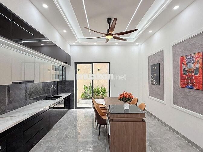 NHÀ 3 TẦNG KIẾN TRÚC CHÂU ÂU, NGA NGÃ TƯ ÔNG CÙ, SỔ SÃN HOÀN CÔNG