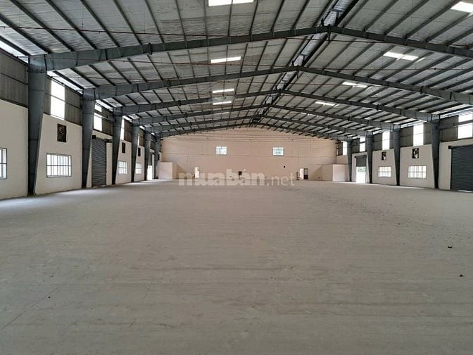 Cho thuê kho 4.000m² có văn phòng, Cụm CN Tân An, Long An ,giá 2.5 usd
