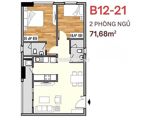 Cho thuê Căn hộ chung cư Lavita Garden 1 P khách, 2 P Ngủ ngay Metro