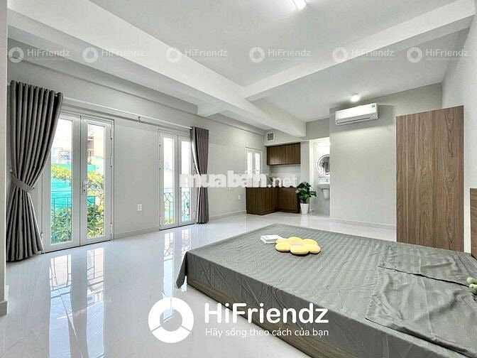 ✨CHO THUÊ CĂN HỘ STUDIO BAN CÔNG, RỘNG 40m2, MẶT TIỀN, THANG MÁY, NTP