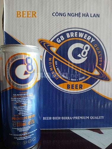 ĐẠI LÝ BIA G8 PREMIUM PHAN THIẾT