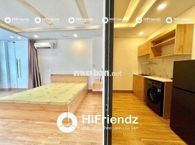 CĂN HỘ 1PN TÁCH BẾP FULL NỘI THẤT MÁY GIẶT RIÊNG NGAY AEON TÂN PHÚ