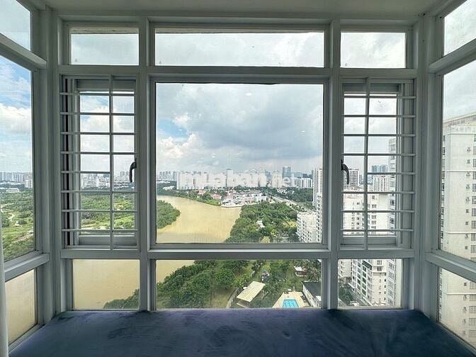 CHO THUÊ CĂN HỘ VIEW SÔNG RIVERSIDE RESIDENCE- 146M2- GÁI 46 TRIỆU/ TH