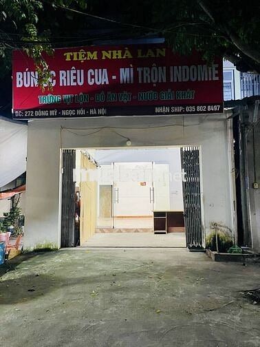 Cho thuê MBKD 40m2 mặt đường Đông Mỹ, Thanh Trì, Hà Nội.