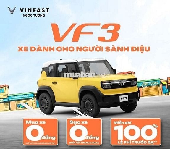 VinFast VF3 2025-Sành điệu về làng!