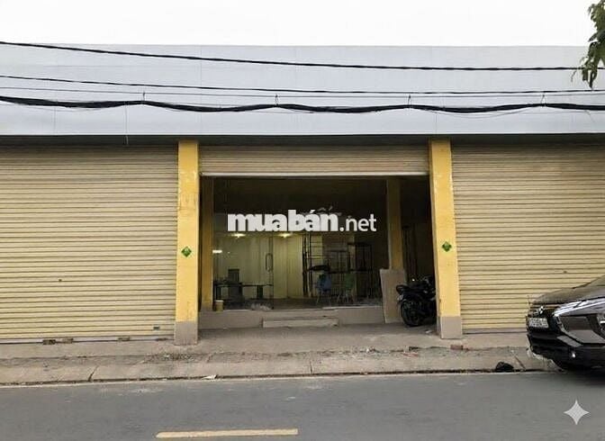Mặt bằng hoàn thiện ~250m2, điện 3 pha, nước máy, ngã tư An Sương