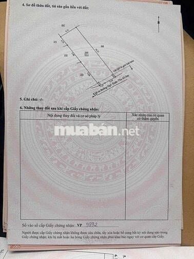 Chào bán lô đất kiệt đường NGÔ XUÂN THU