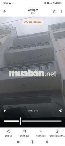 Nguyễn Oanh hơn 5ty TLxe hơi đỗ cửa 5tần -40m² phường 6 gò vấp
