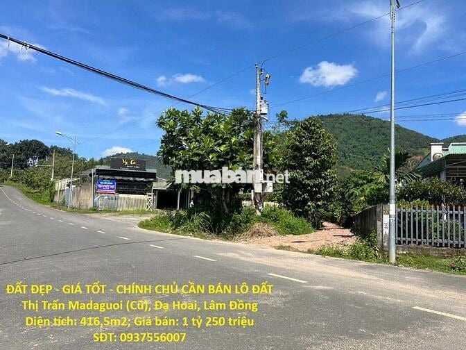 CHÍNH CHỦ CẦN BÁN LÔ ĐẤT Thị Trấn Madaguoi (Cũ), Đạ Hoai, Lâm Đồng