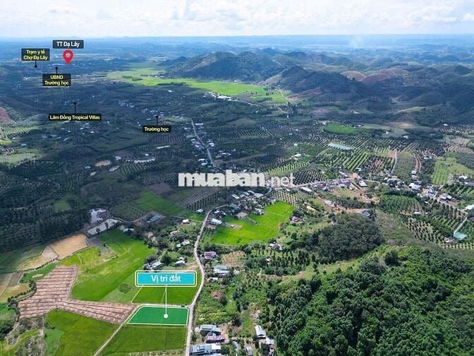 HAI MẶT TIỀN ĐƯỜNG tại ĐẠ HOAI- LÂM ĐỒNG