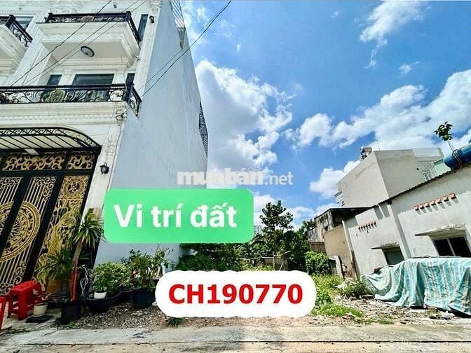Đất HXH Hương Lộ 2 - 4 x 16M - 4,8 Tỷ - Gần Coopmart Bình Tân