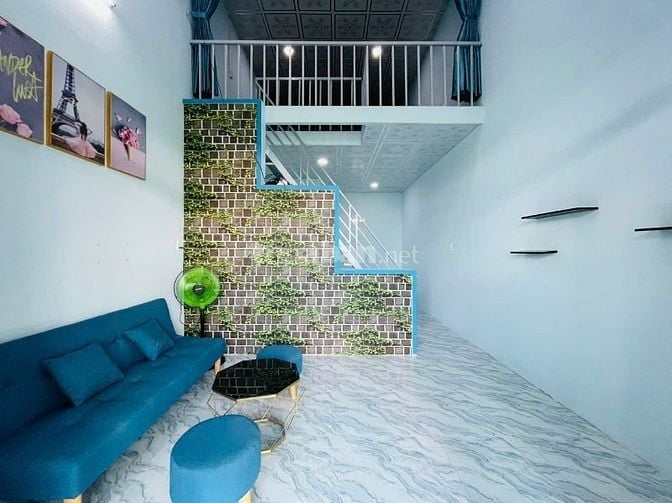 Nhà 1 trệt 1 lửng (4x8) gần Khu công nghiệp Nhị Xuân Hóc Môn giá 255tr