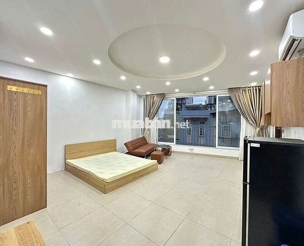 Căn Hộ Studio 45M2 Ban Công Full Nội Thất Đ.Nơ Trang Long.QBT