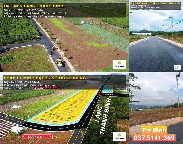 89 LÔ ĐẤT NỀN SỔ HỒNG RIÊNG LÀNG THANH BÌNH