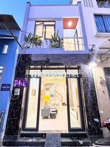 NHÀ ĐẸP 4X10 HẺM 5M LÊ VĂN QUỚI GẦN NGÃ TƯ XÃ P.BHHA GIÁ 4,65 TỶ TL