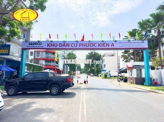 Bán Gấp Nền Đất Nhà phố View Công Viên KDC SADECO, Phước Kiển A