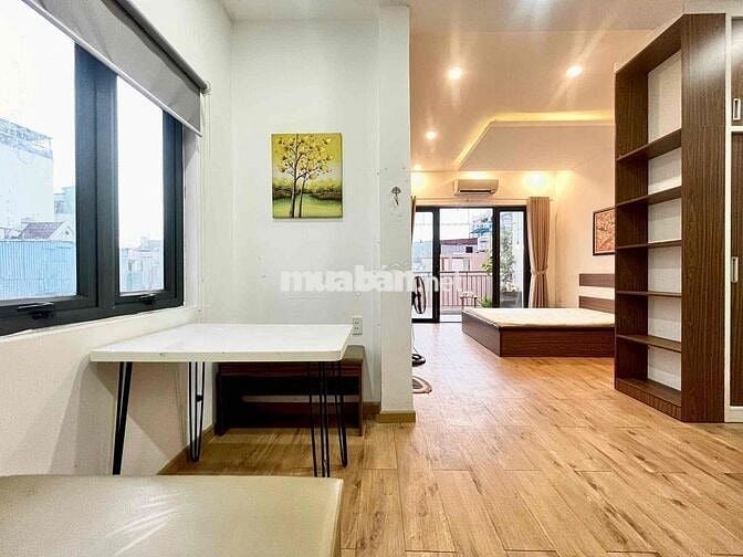 CHO THUÊ CĂN HỘ QUẬN 3 - CAO THẮNG - MỚI NHƯ HÌNH- RỘNG 45m2- 2 Bancol
