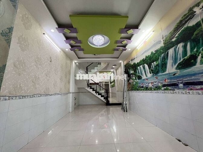 Nhà cho thuê 4,5 /18 m đúc 3,5 tấm hẻm 6 m thông liên khu 56 Bình Tân