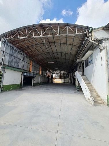 Cho thuê kho xưởng 1.850m² mặt tiền Tỉnh lộ 10, Bình Tân, Giá 160tr/TH