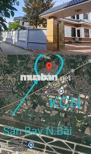 2.5x tỷ Xuân Bách - Đất KCN Nội Bài và Sân Bay xe 7 chỗ thông ngõ