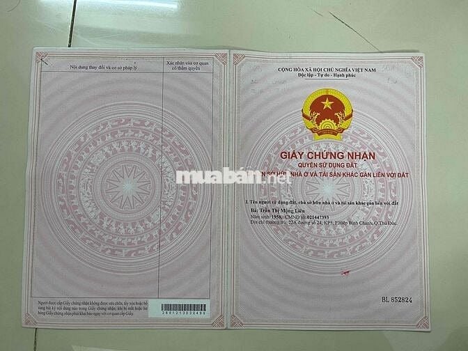 Nhà ở và  cho thuê 5 phong.Dt 145m2.