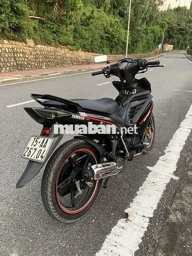 Bán chiếc xe học sinh 50cc exciter màu đen sần