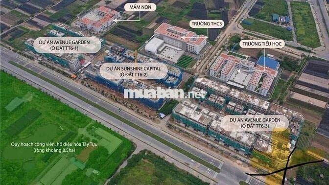 ĐẤT TĐC Tây Tựu-80m2- mặt đường Tây Thăng Long-đầu tư là có lời