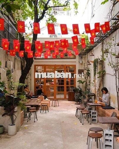 Biệt thự Sân vườn Nguyễn Thị Minh Khai Q3 Ngang 12M Trệt Lầu Giá 70tr