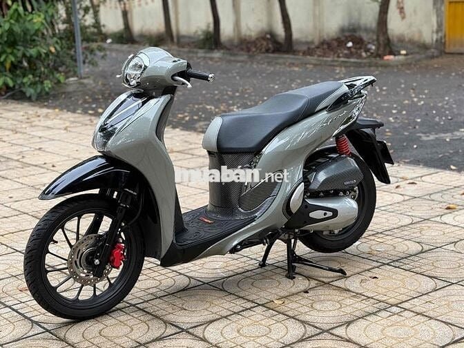 HONDA SH MODE 125 XÁM ĐÈN LED MỚI 2024