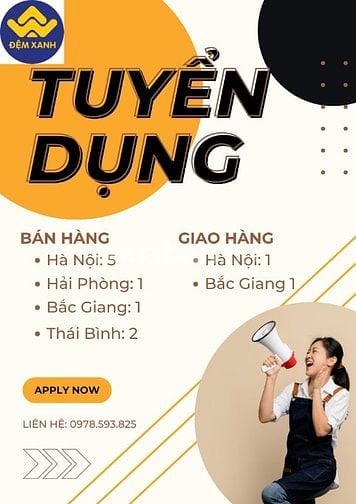 TUYỂN NHÂN VIÊN BÁN HÀNG FULLTIME