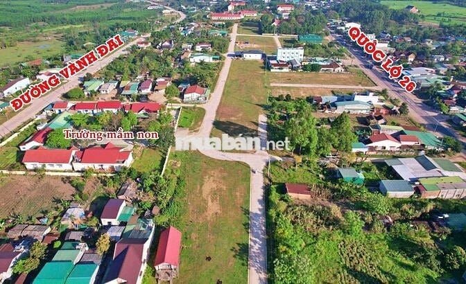 Bán đất Full thổ cư – cách QL26 chỉ 300m, gần chợ, trường học, UBND xã