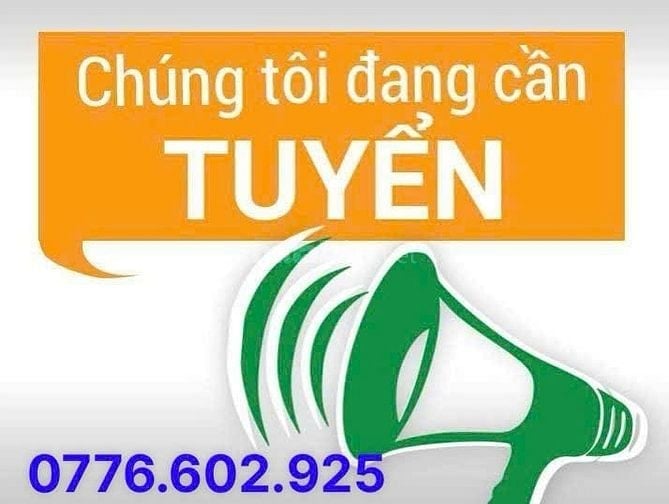 CẦN GẤP 05 BÁN HÀNG + CHĂM SÓC KHÁCH HÀNG CHO CHI NHÁNH TẠI QUẬN 7