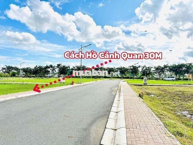 Nền biệt thự 15x15 KDC nam Long kế hồ cảnh quan 30m Giá 8 tỷ 250 triêu
