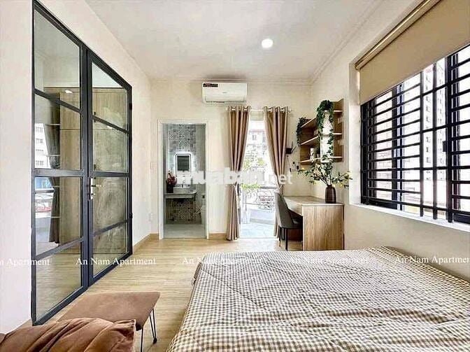 CHO  THUÊ CĂN HỘ BAN CÔNG MÁY GIẶT RIÊNG 40M2 NGAY CẦU LÊ VĂN SỸ QUẬN3