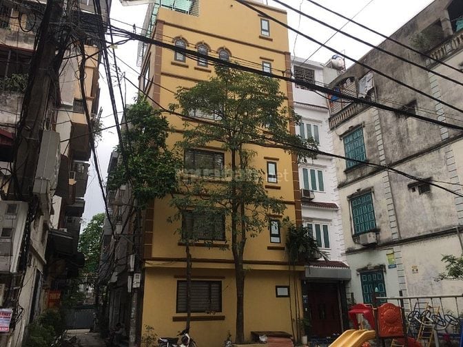 Cho thuê nhà mới tinh Võ Chí Công: 50m2, 6 tầng, thang máy, 25tr